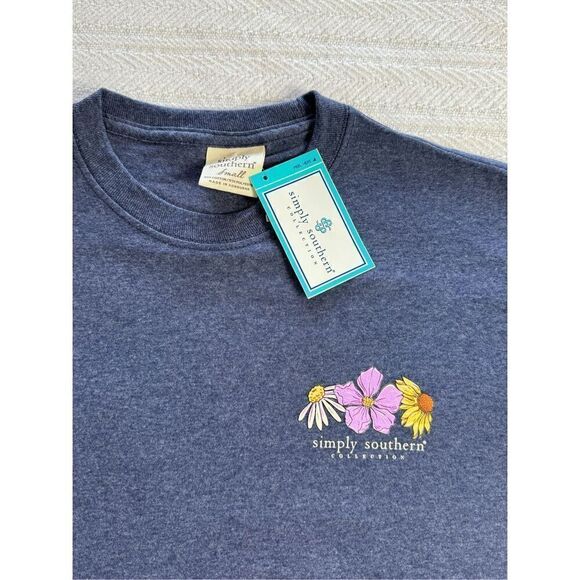 SIMPLY SOUTHERN SMALL “MUD ON HER BOOTS & STRENGTH IN HER BOOTS” LONG Sleeve Shi - Picture 4 of 8